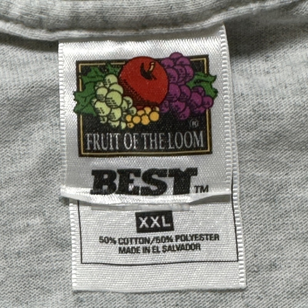 Biker Men's T Shirt 2XL Gray Heathered Riding Hogs Chasing Chicks‎ Motorcycle - Picture 3 of 7